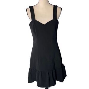 NWT Parker Black Sleeveless Mini Dress Size M